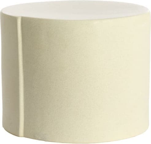 Light & Living Bijzettafel Chulilla - keramiek mat crème Wit Bijzettafel