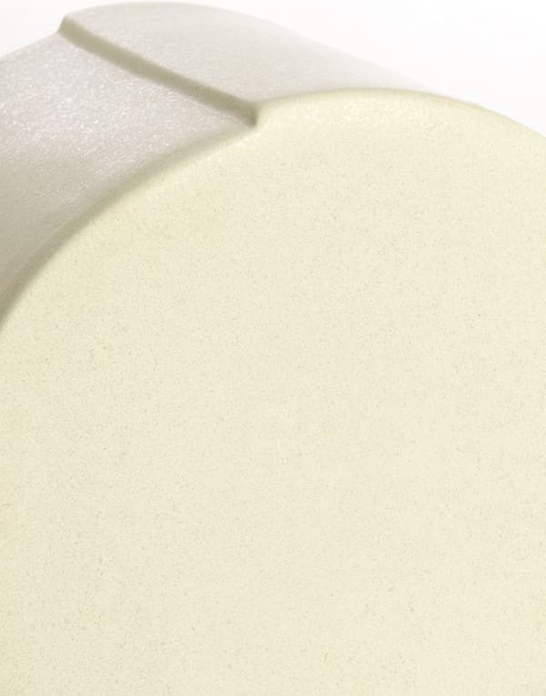 Light & Living Bijzettafel Chulilla - keramiek mat crème Wit Bijzettafel