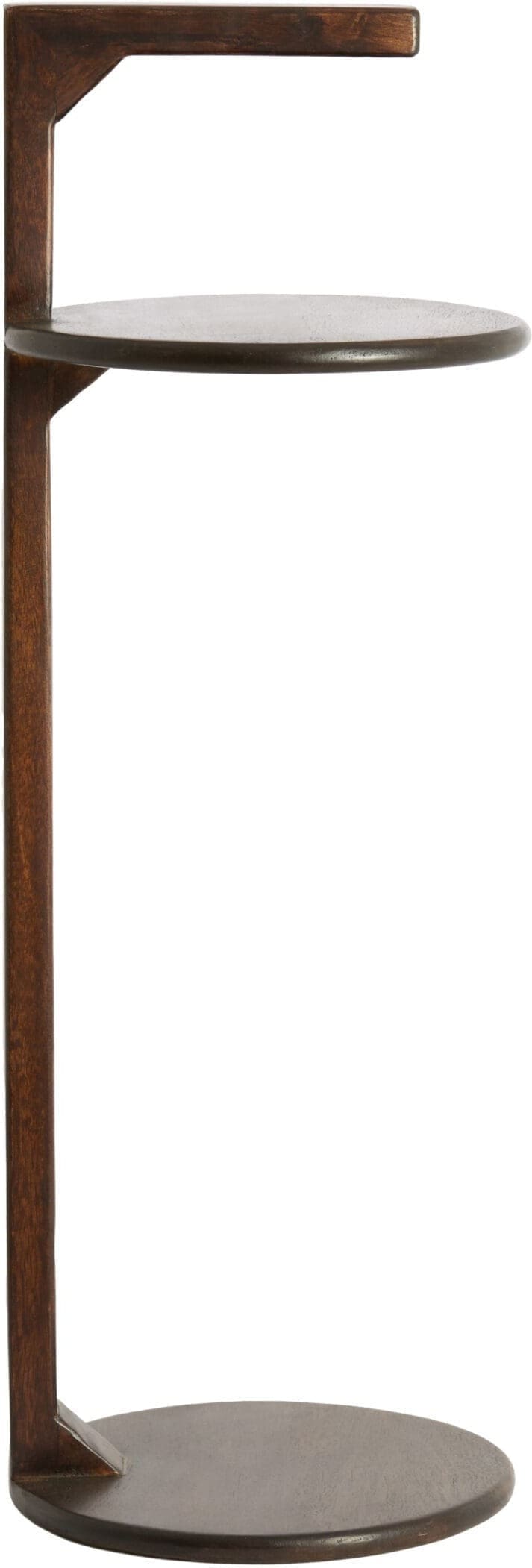 Light & Living Bijzettafel Delmino - mango hout chocolade bruin Bruin Bijzettafel
