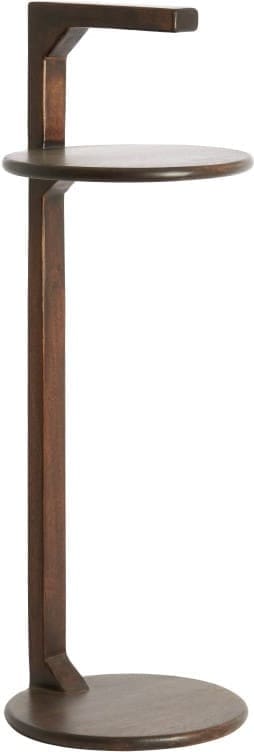 Light & Living Bijzettafel Delmino - mango hout chocolade bruin Bruin Bijzettafel