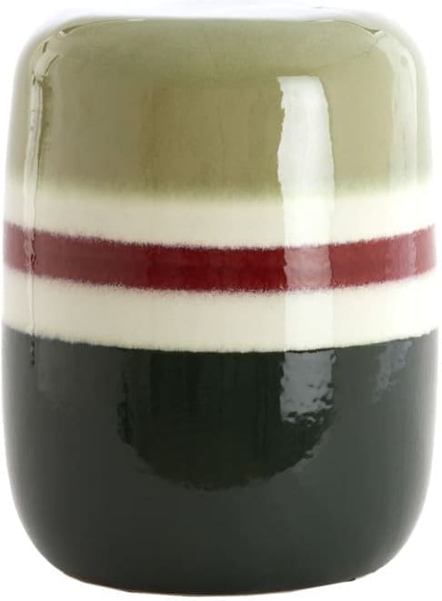 Light & Living Bijzettafel Franca - keramiek groen-aubergine Groen Bijzettafel