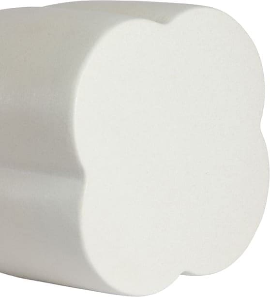 Light & Living Bijzettafel Junto - keramiek mat crème Wit Bijzettafel