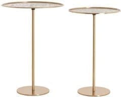 Light & Living Bijzettafel Lia - antiek brons Brons Bijzettafel