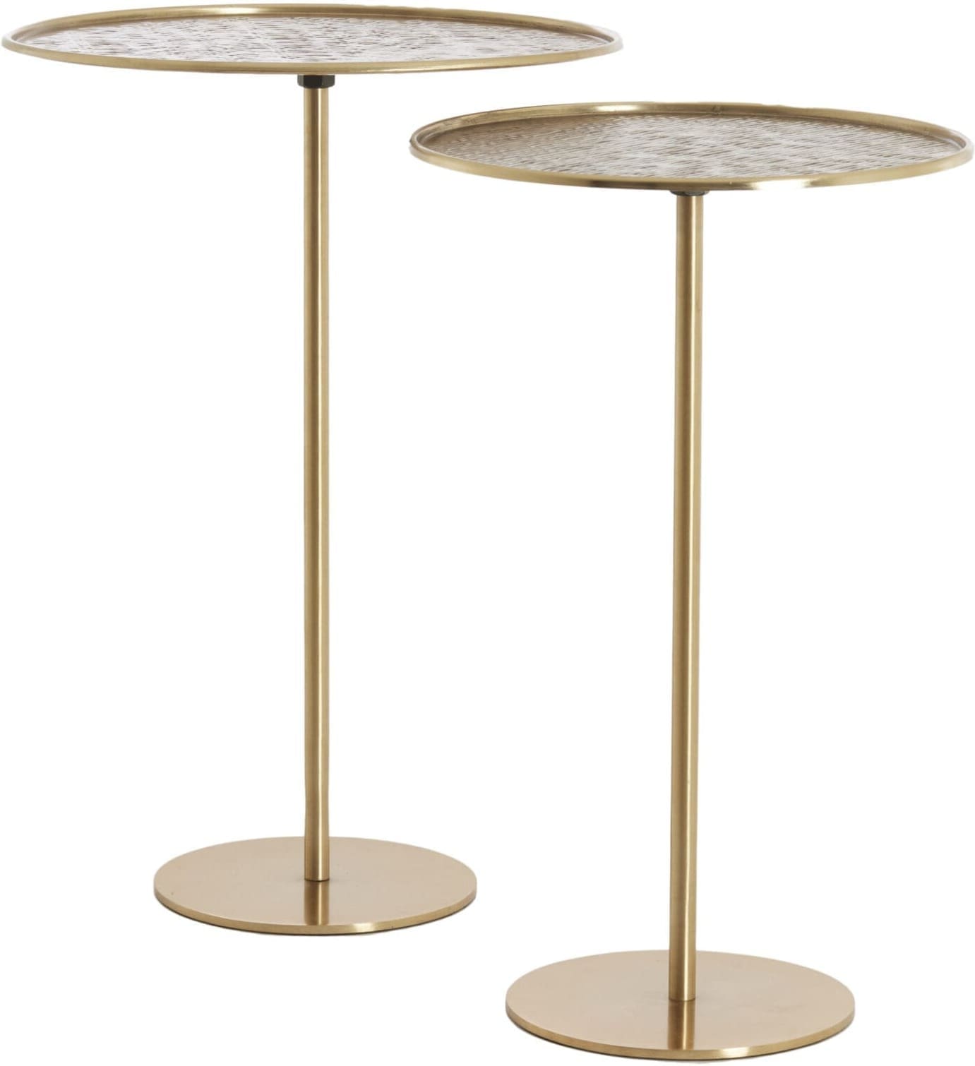 Light & Living Bijzettafel Lia - antiek brons Brons Bijzettafel