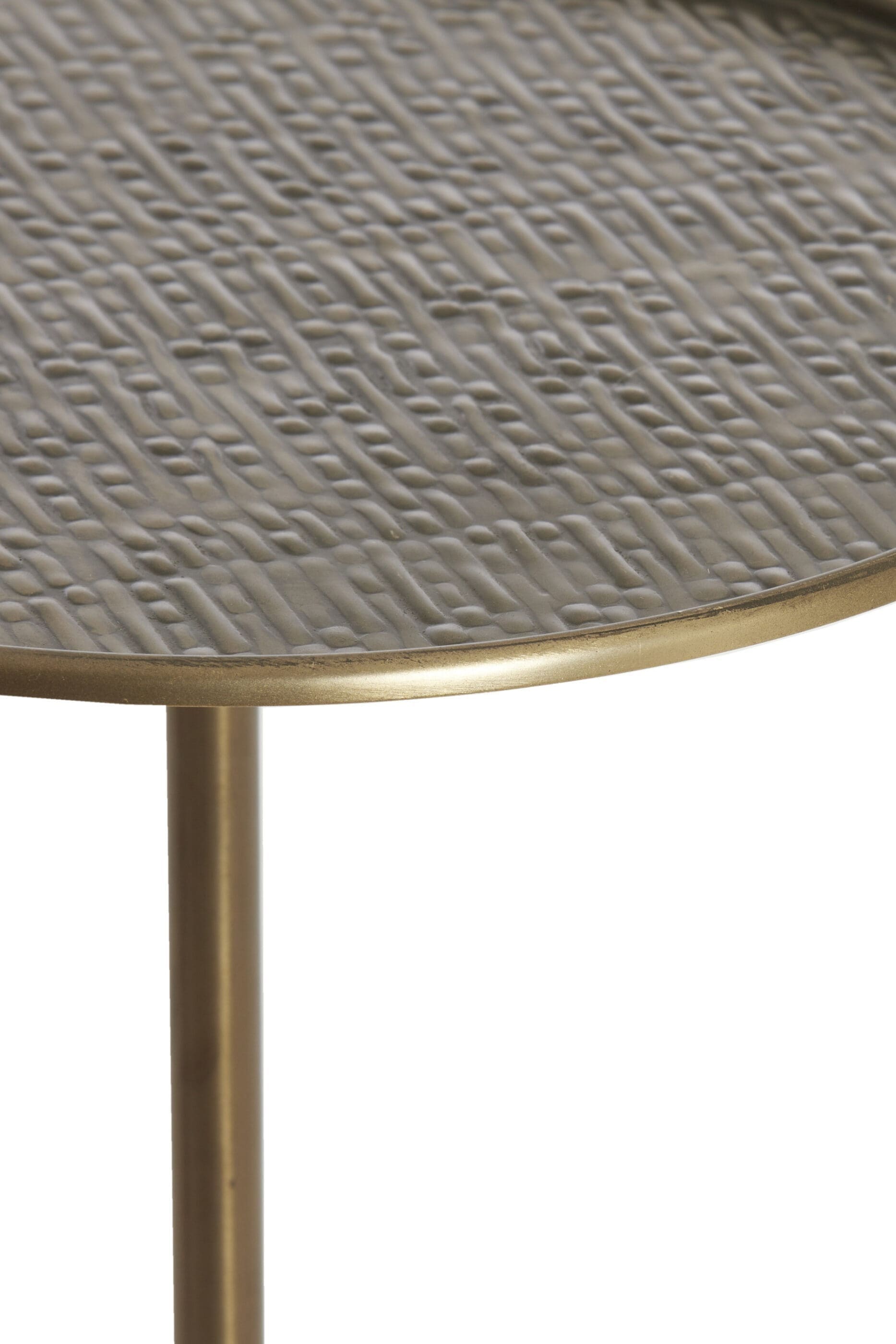 Light & Living Bijzettafel Lia - donker bruin-brons Bruin Bijzettafel