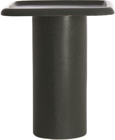 Light & Living Bijzettafel Luarca - keramiek mat zwart Wit Bijzettafel