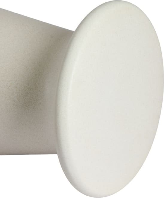 Light & Living Bijzettafel Sento - keramiek mat crème Wit Bijzettafel