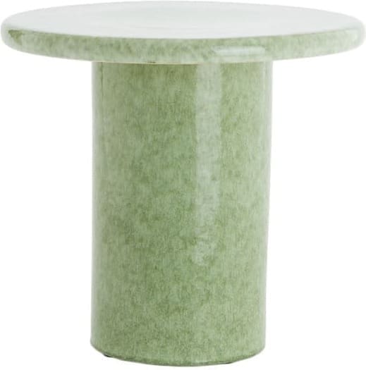 Light & Living Bijzettafel Tudo - keramiek mint groen-groen Groen Bijzettafel