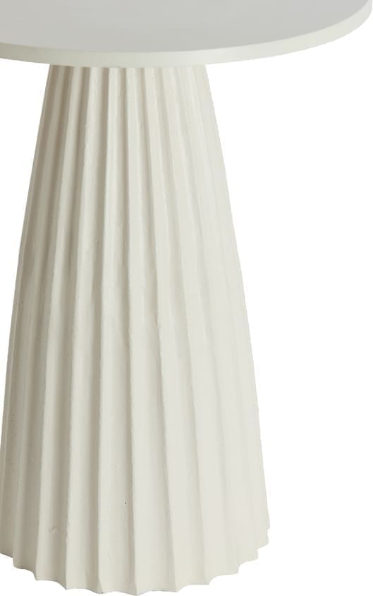Light & Living Bijzettafel Veglia - crème Wit Bijzettafel