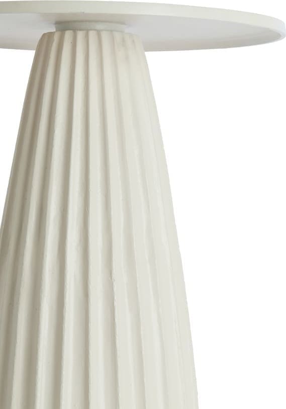 Light & Living Bijzettafel Veglia - crème Wit Bijzettafel