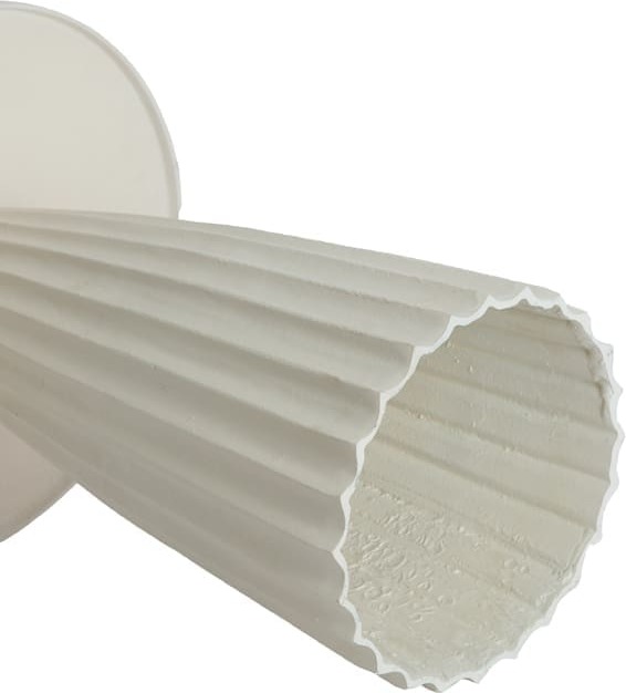 Light & Living Bijzettafel Veglia - crème Wit Bijzettafel