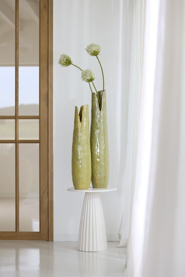 Light & Living Bijzettafel Veglia - crème Wit Bijzettafel