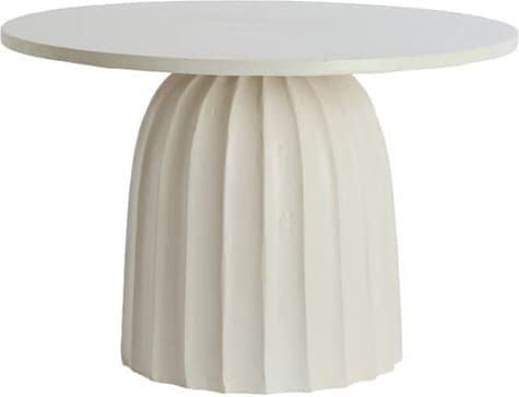 Light & Living Bijzettafel Veglia - crème Wit Bijzettafel