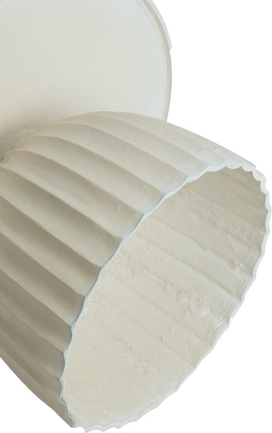 Light & Living Bijzettafel Veglia - crème Wit Bijzettafel
