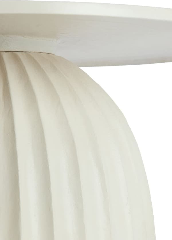 Light & Living Bijzettafel Veglia - crème Wit Bijzettafel