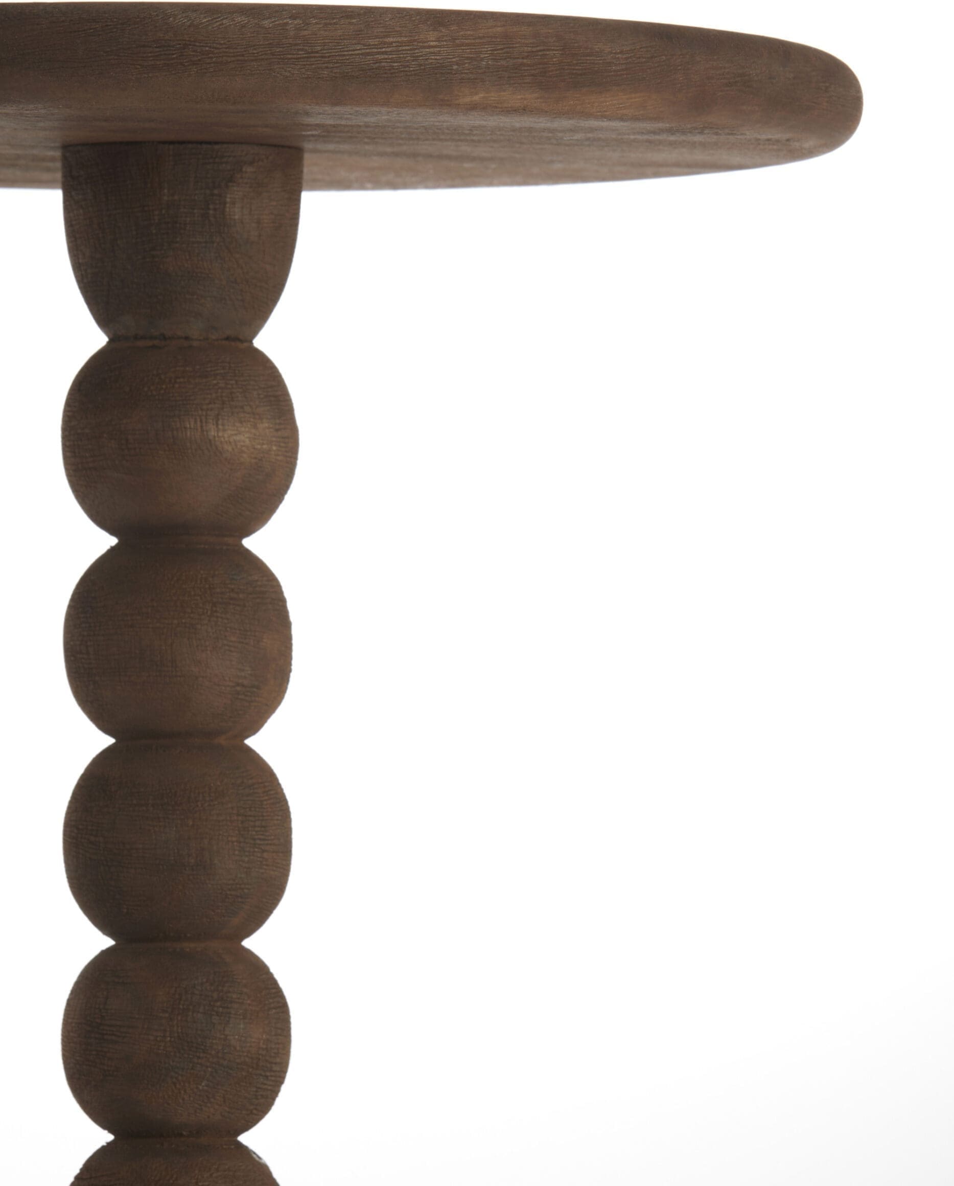 Light & Living Bijzettafel Veglio - hout mat donker bruin Bruin Bijzettafel