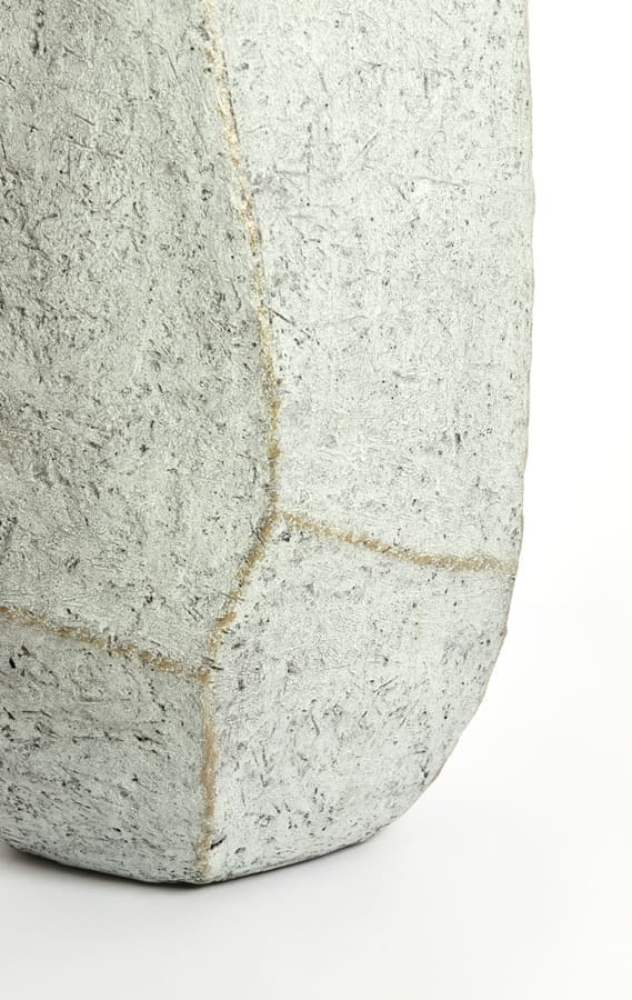 Light & Living Bloempot Agelo - blauw grijs Grijs Bloempot