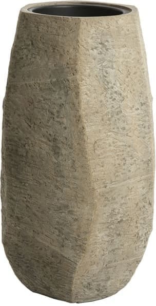 Light & Living Bloempot Agelo - taupe Grijs Bloempot