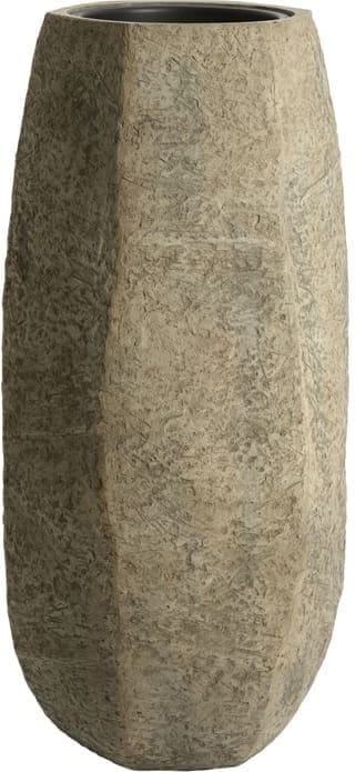 Light & Living Bloempot Agelo - taupe Grijs Bloempot