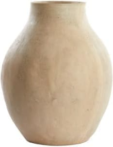 Light & Living Bloempot Norell - naturel Wit Bloempot