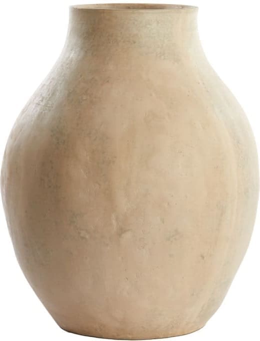Light & Living Bloempot Norell - naturel Wit Bloempot