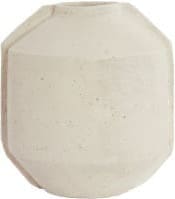 Light & Living Bloempot Noric - mat crème Wit Bloempot
