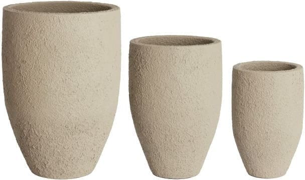 Light & Living Bloempot Sirolo - zand Bruin Bloempot