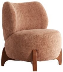 Light & Living Eetkamerstoel Binoa - oud roze+bruin Roze Eetkamerstoel