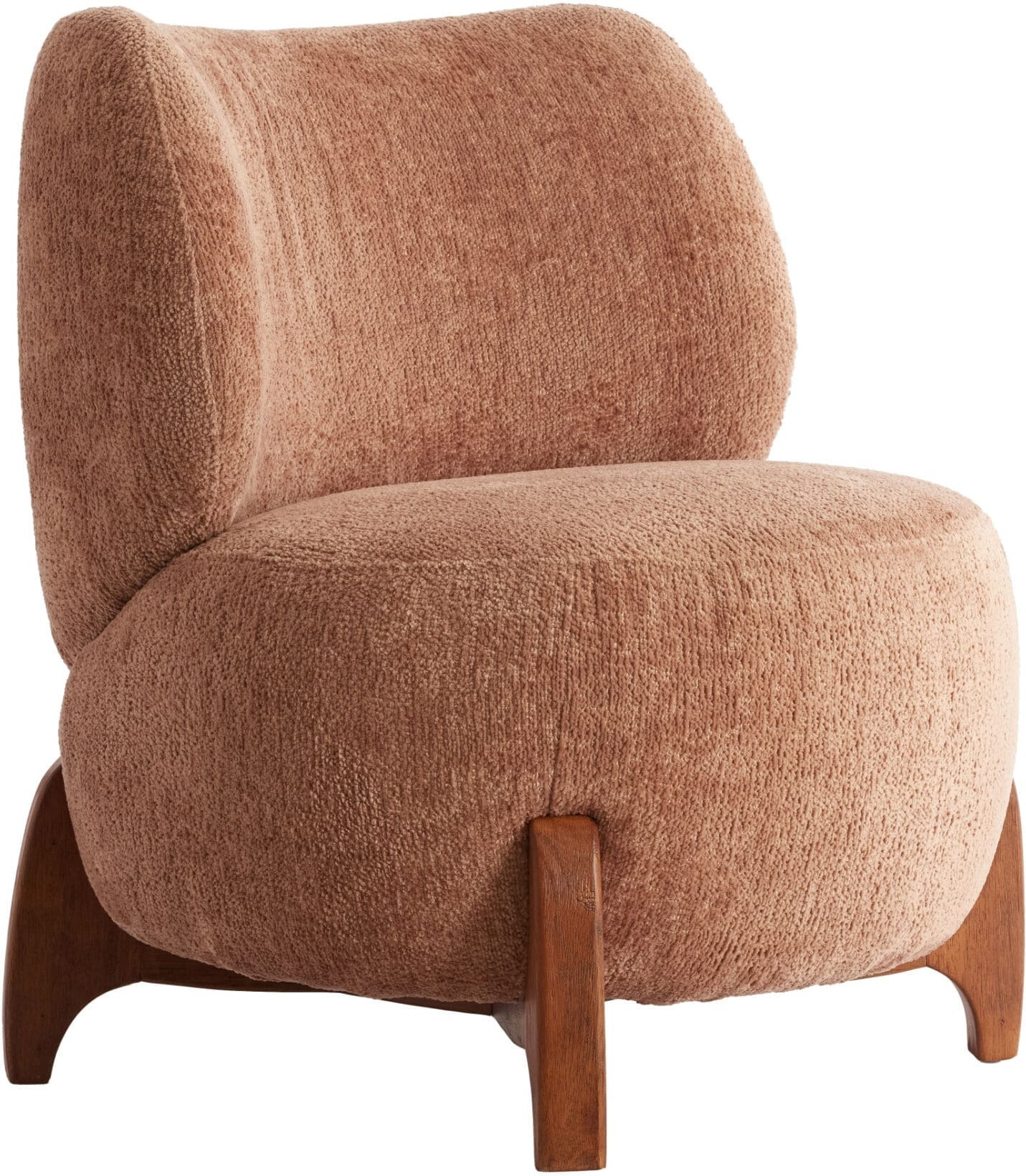 Light & Living Eetkamerstoel Binoa - oud roze+bruin Roze Eetkamerstoel