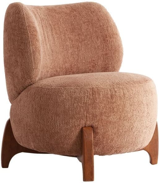 Light & Living Eetkamerstoel Binoa - oud roze+bruin Roze Eetkamerstoel