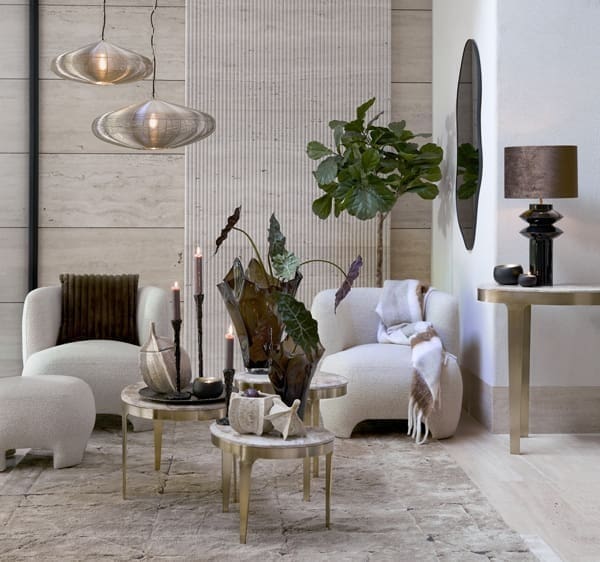 Light & Living Hanglamp Bahoto - licht goud Goud Hanglamp