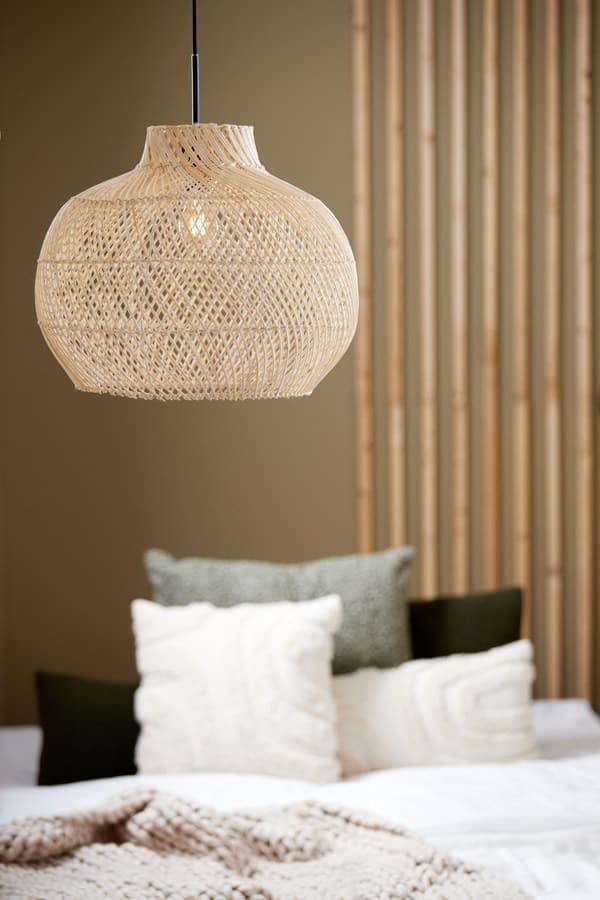Light & Living Hanglamp Charita - rotan naturel Bruin Hanglamp