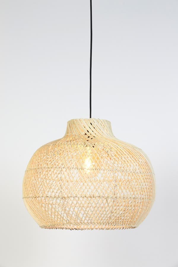 Light & Living Hanglamp Charita - rotan naturel Bruin Hanglamp