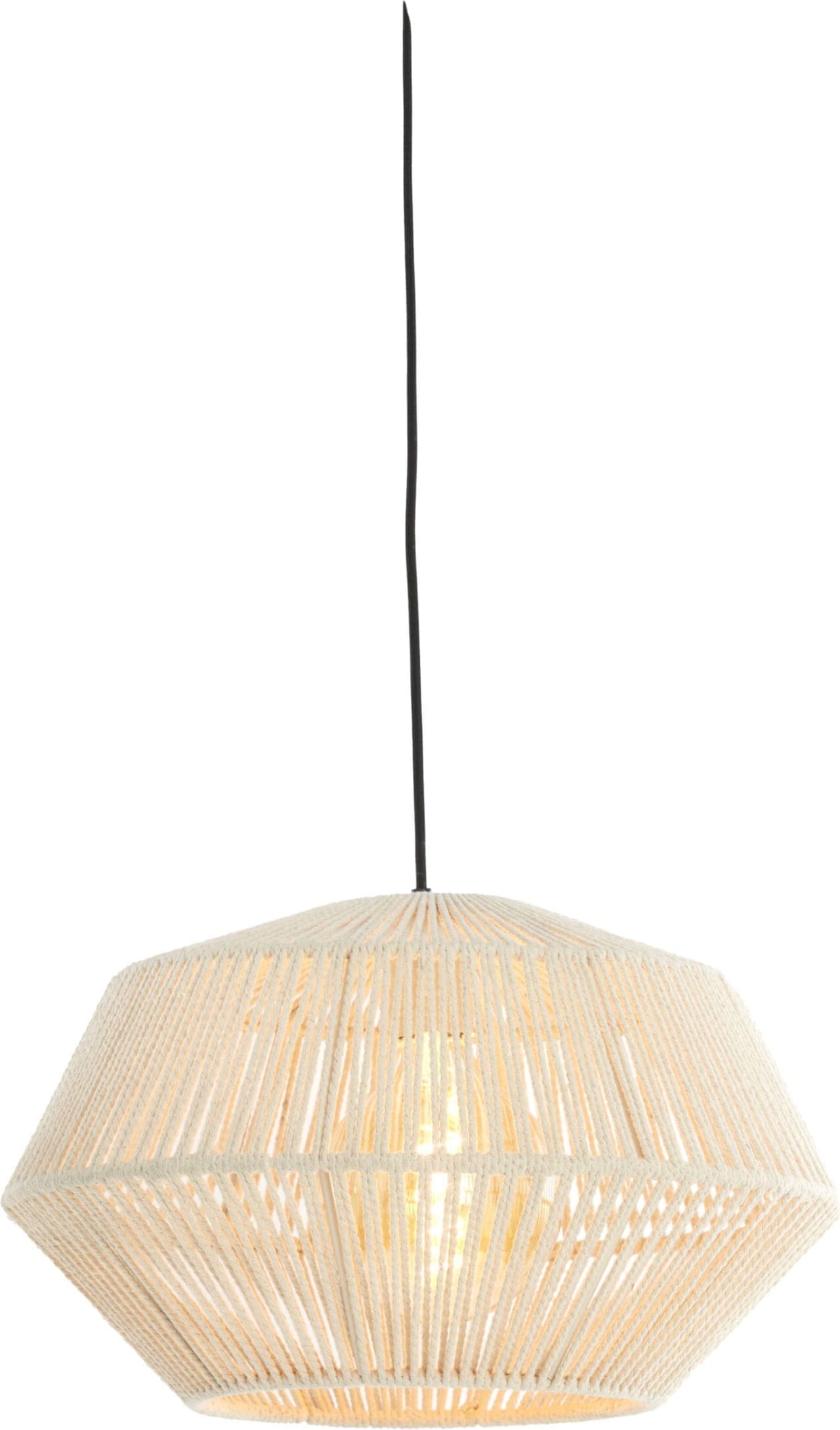 Light & Living Hanglamp Deya - crème Wit Hanglamp