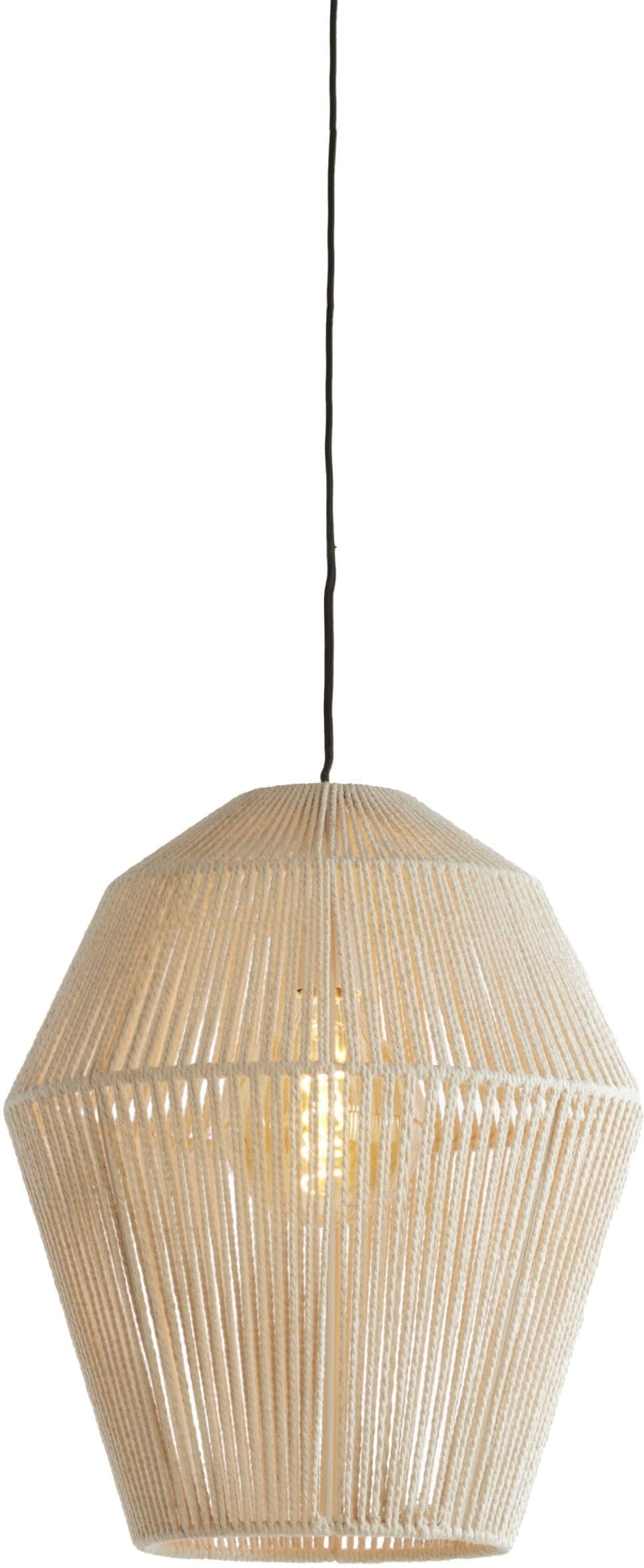 Light & Living Hanglamp Deya - crème Wit Hanglamp