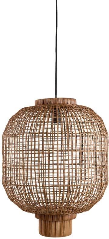 Light & Living Hanglamp Dorzan - rotan bruin Bruin Hanglamp