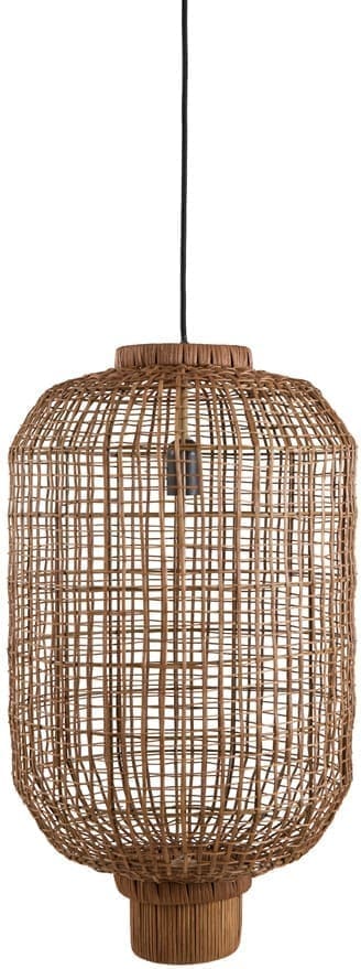 Light & Living Hanglamp Dorzan - rotan bruin Bruin Hanglamp