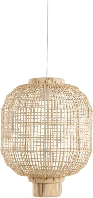 Light & Living Hanglamp Dorzan - rotan naturel Bruin Hanglamp