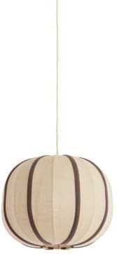 Light & Living Hanglamp Esmiria - naturel+donker bruin Bruin Hanglamp
