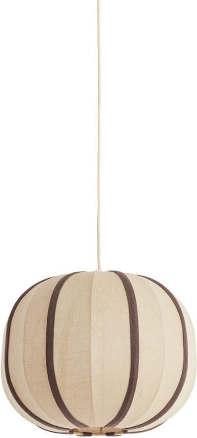 Light & Living Hanglamp Esmiria - naturel+donker bruin Bruin Hanglamp