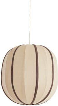 Light & Living Hanglamp Esmiria - naturel+donker bruin Bruin Hanglamp