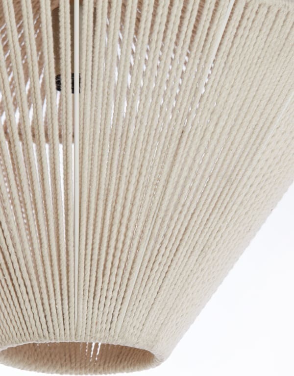 Light & Living Hanglamp Felida - crème Bruin Hanglamp