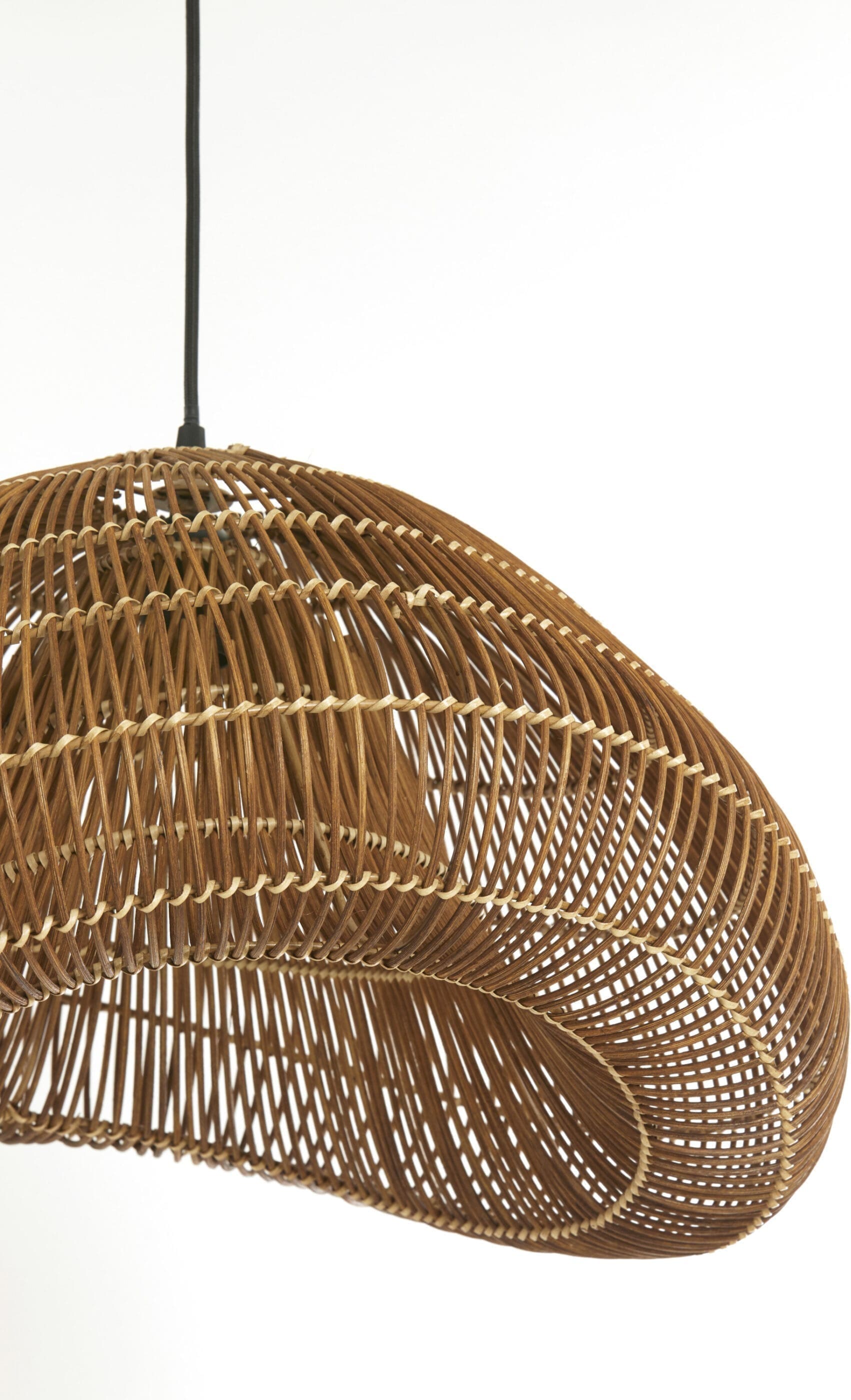 Light & Living Hanglamp Janzur - rotan donker bruin Bruin Hanglamp