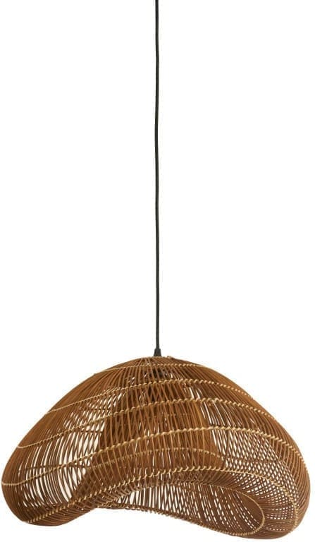 Light & Living Hanglamp Janzur - rotan donker bruin Bruin Hanglamp