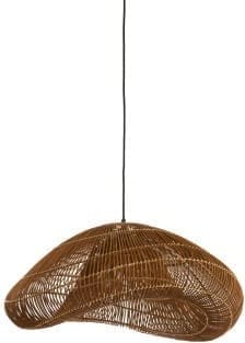 Light & Living Hanglamp Janzur - rotan donker bruin Bruin Hanglamp