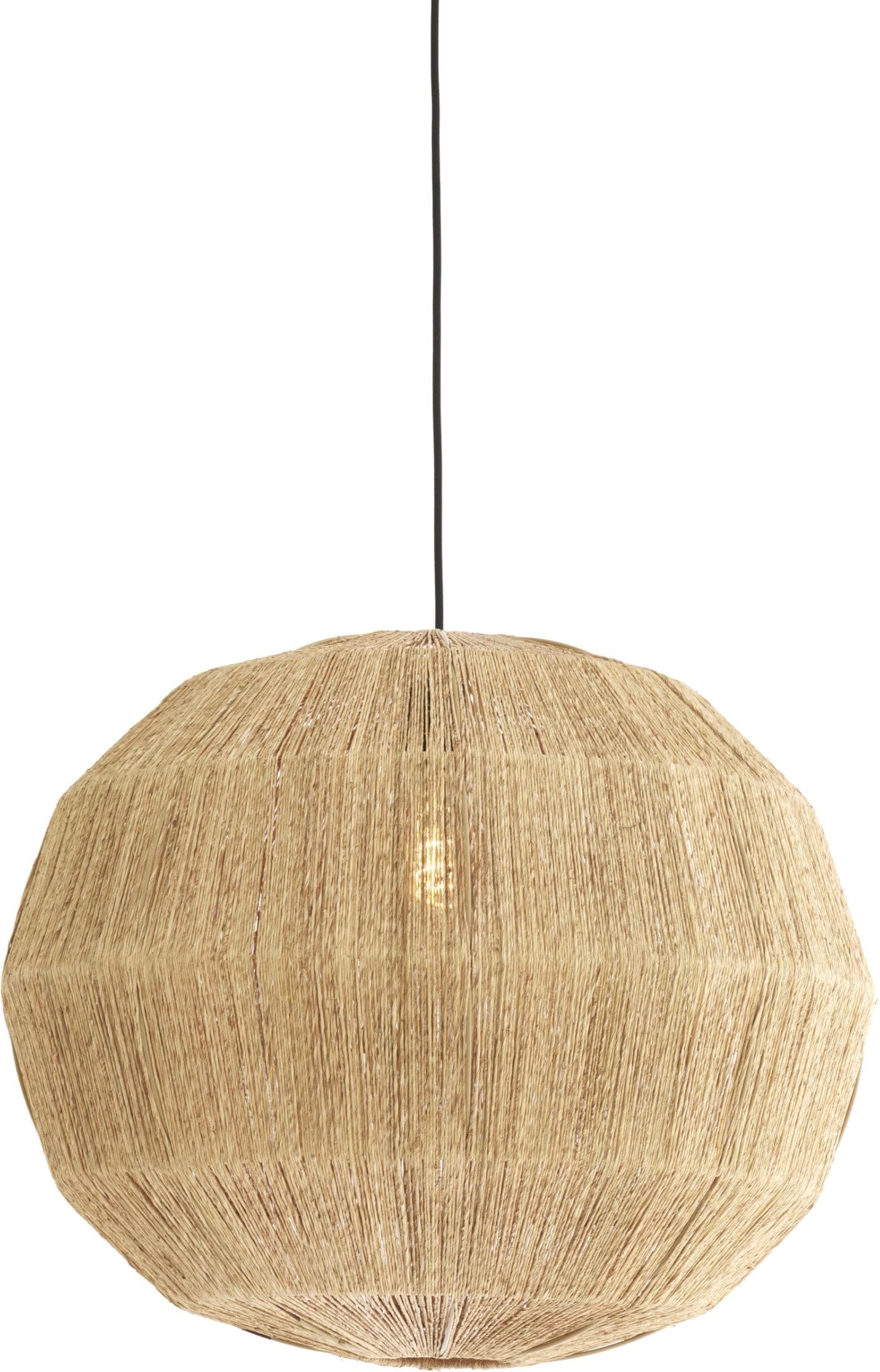 Light & Living Hanglamp Junna - jute naturel Bruin Hanglamp