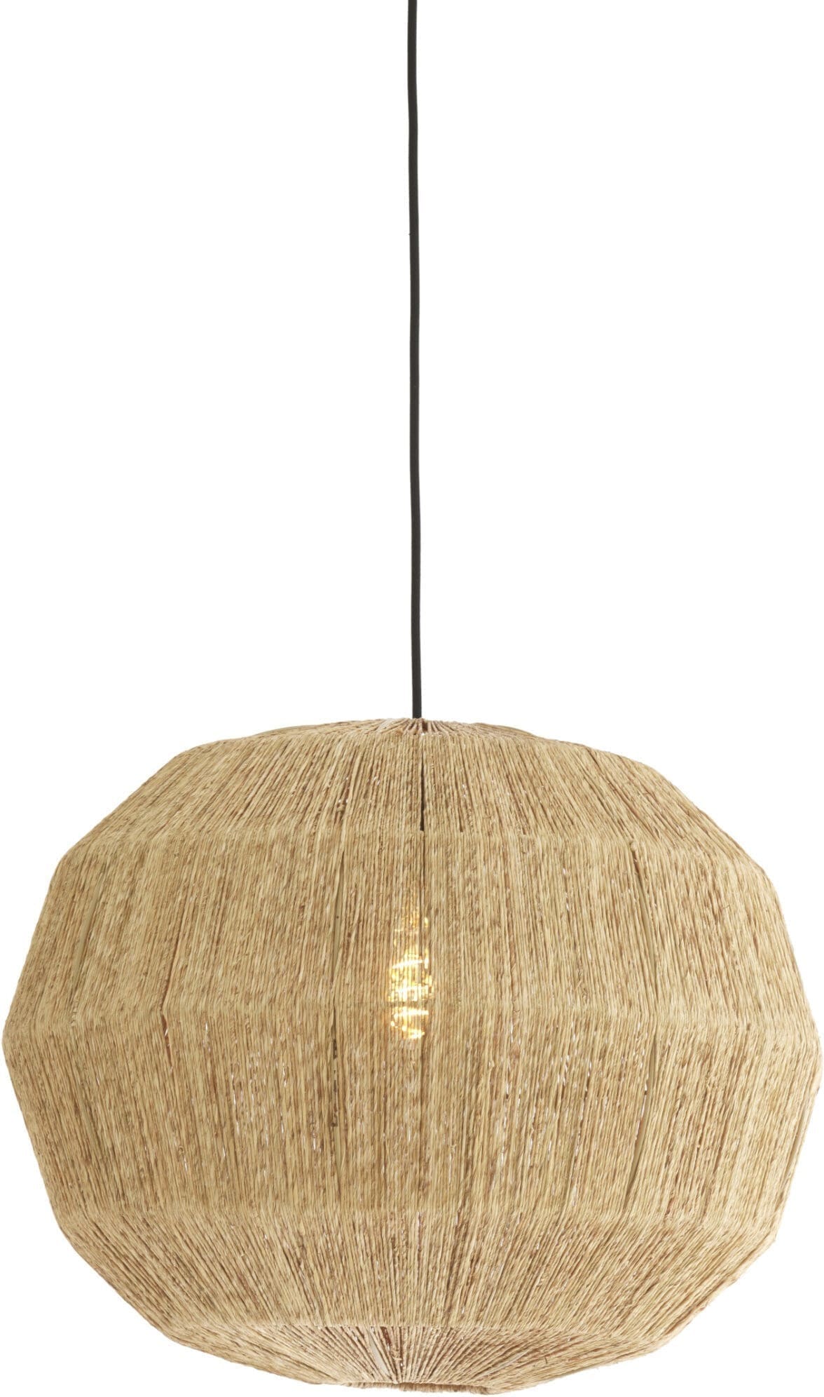 Light & Living Hanglamp Junna - jute naturel Bruin Hanglamp