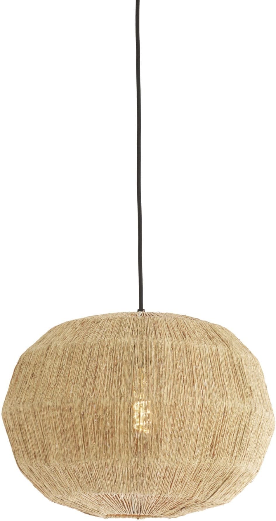 Light & Living Hanglamp Junna - jute naturel Bruin Hanglamp