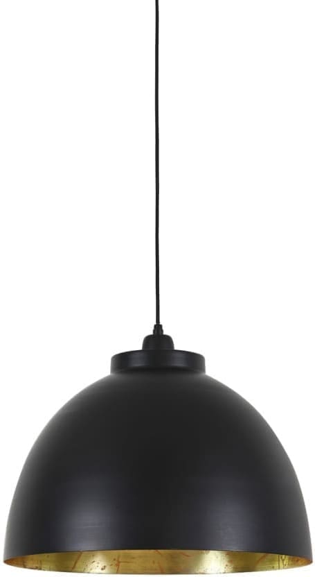 Light & Living Hanglamp Kylie - zwart-goud Zwart Hanglamp