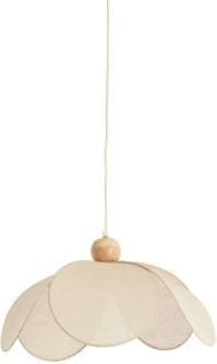 Light & Living Hanglamp Lavriria - naturel+hout Bruin Hanglamp